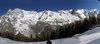 Panorama del Monte Bianco dal rifugio Pre de Pascal