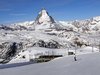39 Gornergrat - le piste da sci verso il Cervino